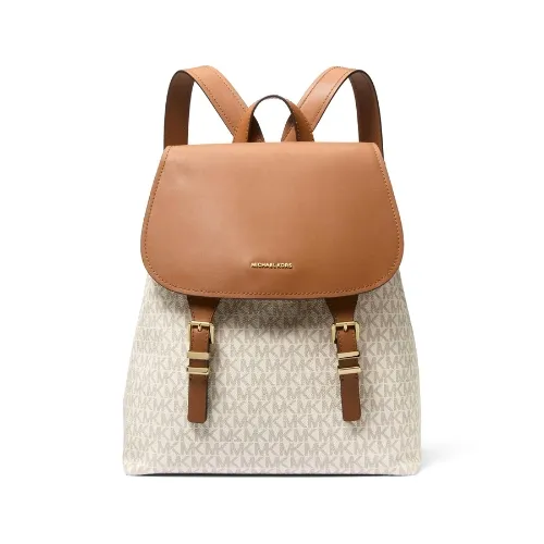 Michael Kors 迈克高仕Quinn 中号老花双肩包