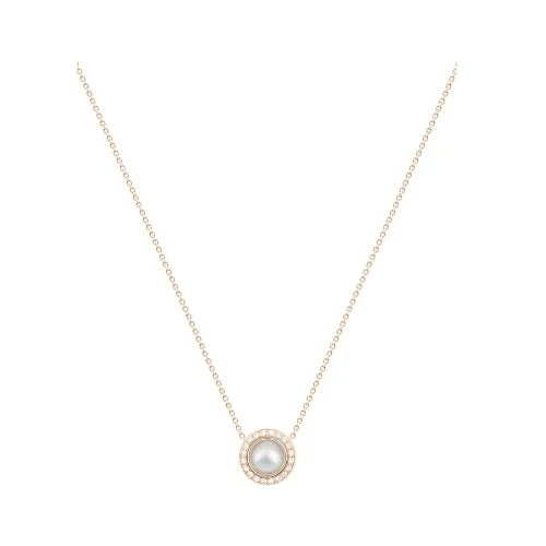 Piaget 伯爵Possession系列玫瑰金镶钻项链G33PG800