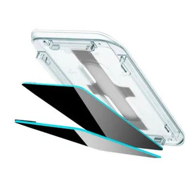 [2 Pack] Spigen Samsung S25+ Privacy Screen Protector Glas.tR EZ Fit