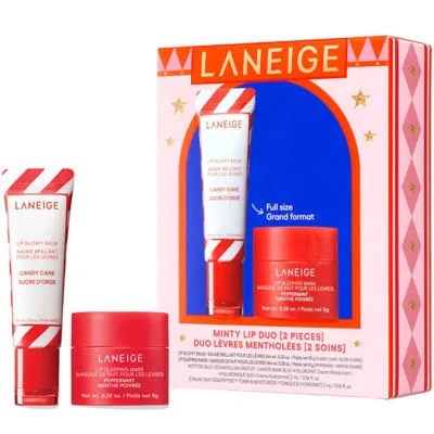 兰芝甜薄荷双支唇膏套装