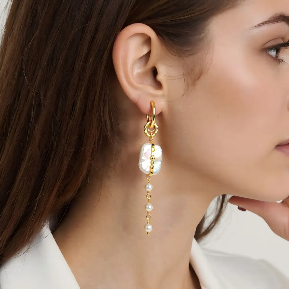 Juicy Grape Juicy Grape 【专供款】巴洛克珠韵·无事牌耳环｜一款多戴｜耳畔祥瑞 随性不羁的个性宣言