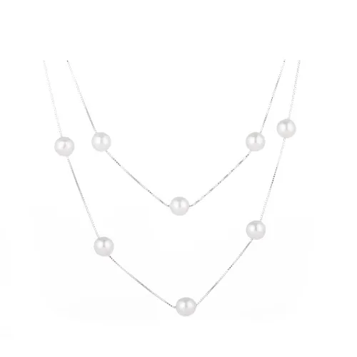 TASAKI 塔思琦18K白金珍珠项链