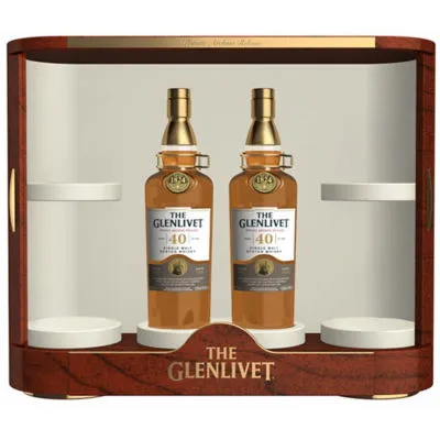 THE GLENLIVET PRIVATE ARCHIVE RELEASE 40YO LIMITED EDITION (700ML X 2 BOTTLES)