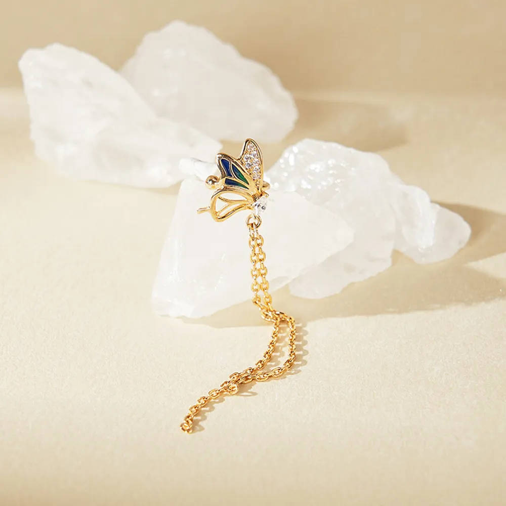 The British Museum 大英博物馆 叠彩蝶韵系列耳骨夹 耳骨夹【单只】