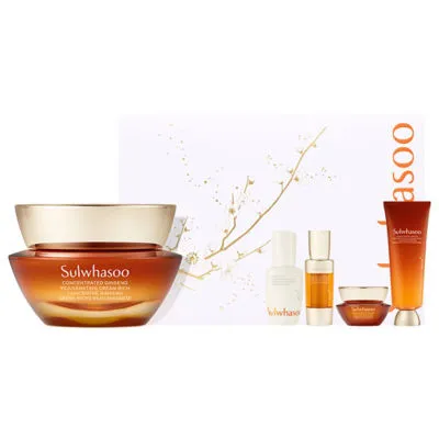 雪花秀 人参焕颜滋润面霜套装