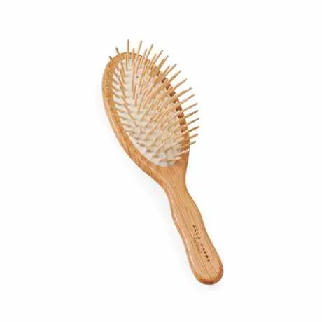 艾卡柏山毛榉木椭圆形按摩发刷 1pcs/pcs