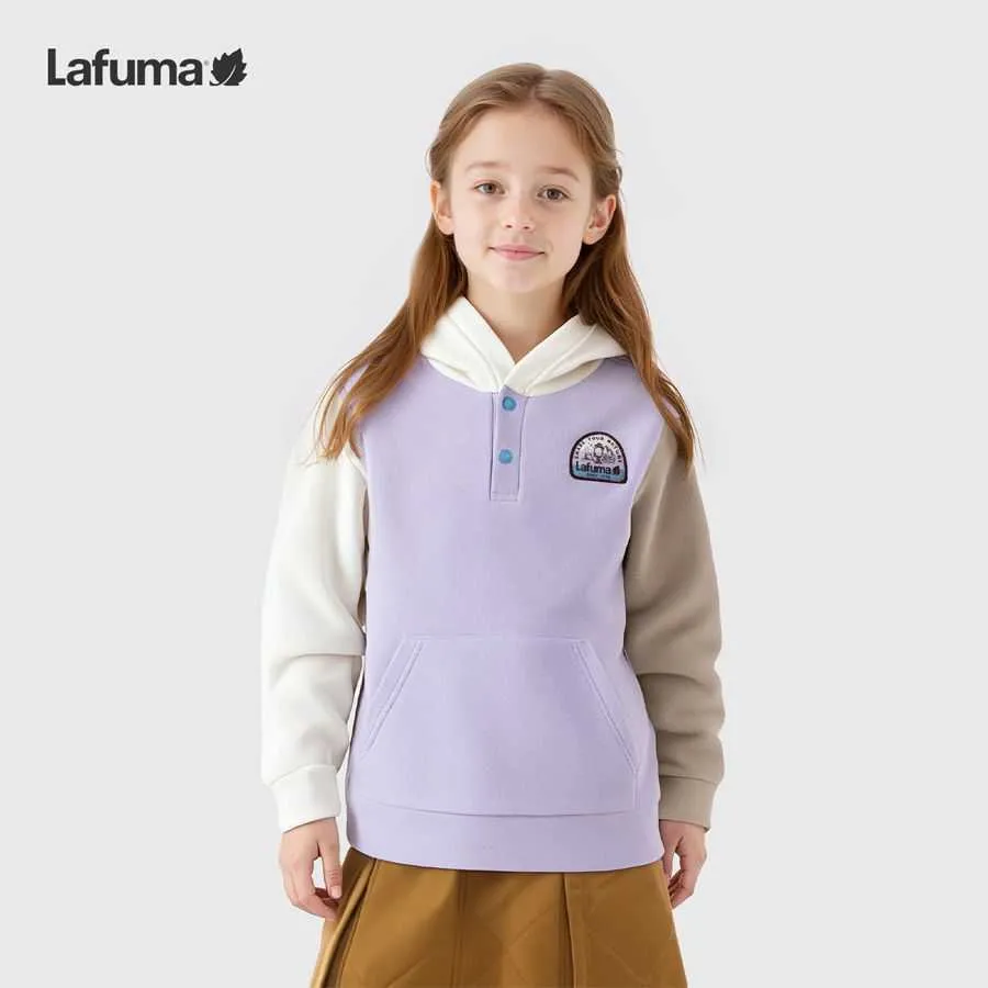 LAFUMA 乐飞叶KIDS 撞色连帽卫衣LKTS5CL01