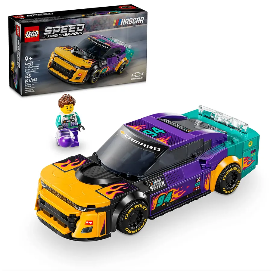 Lego 乐高NASCAR 新一代雪佛兰科迈罗 ZL1 赛车