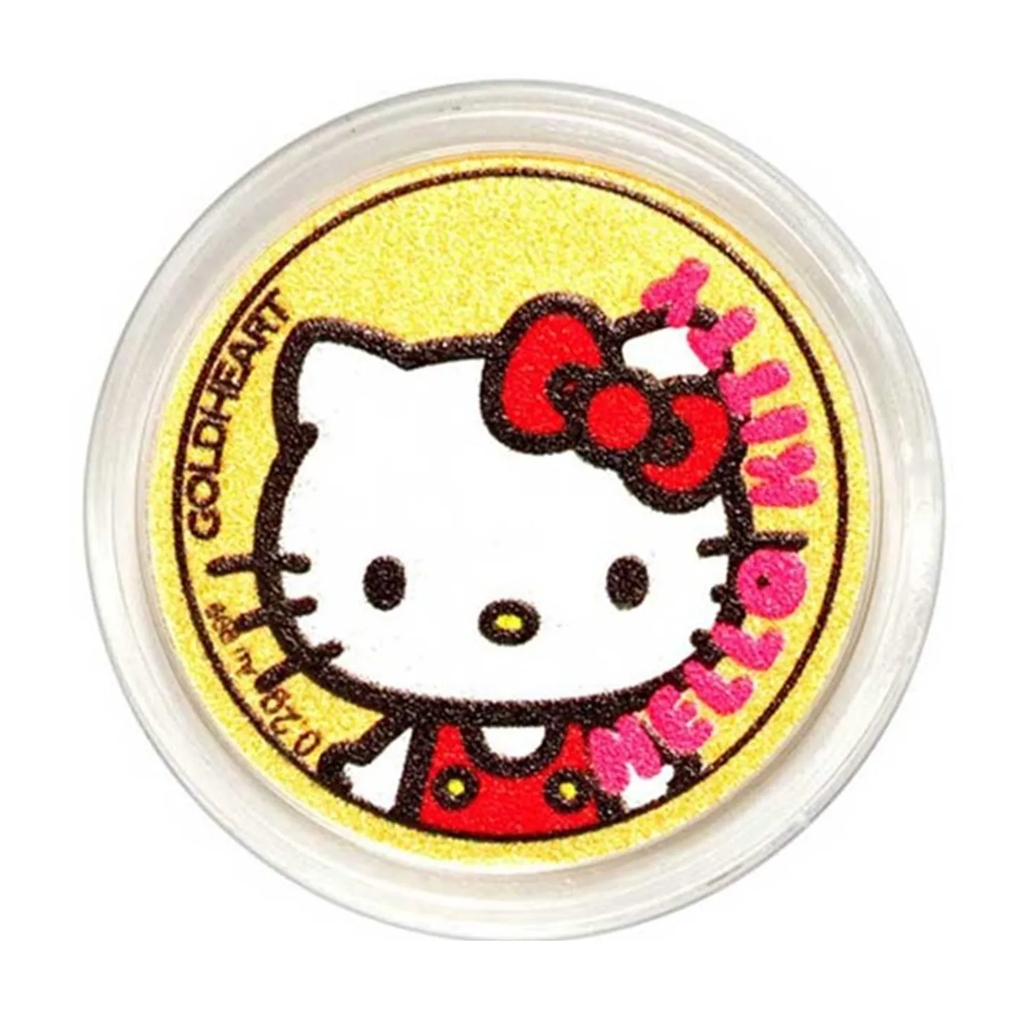 999 Gold 0.2G Hello Kitty Gold Coin