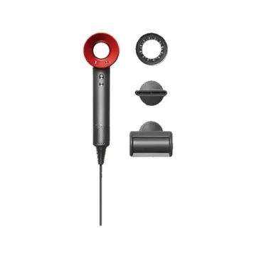 【原装国行】Dyson戴森 吹风机HD08红色（3款风嘴，防飞翘入门款）