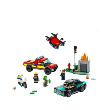 LEGO乐高消防救援与警察大追捕
