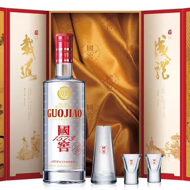 泸州老窖 52度国窖1573 礼盒装 375ml