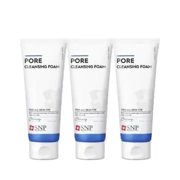 SNP爱神菲清洁毛孔洗面奶三盒套装150ml*3