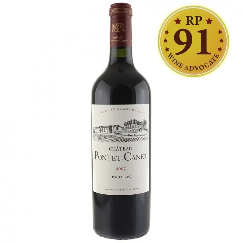 Pontet Canet 庞特卡奈庄园2007年红葡萄酒 750毫升 | Chateau Pontet Canet 2007 750ml