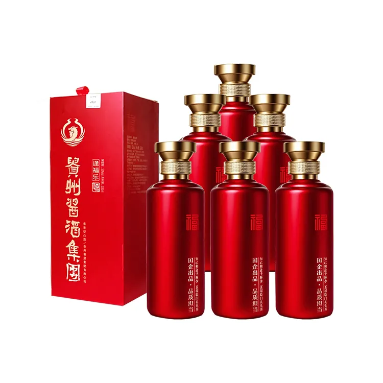贵州酱酒集团53度逢福乐酒坊酱香型白酒500ml*6/整箱