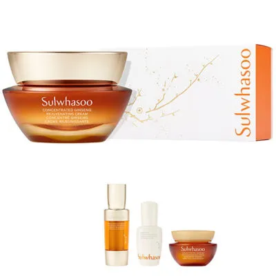 雪花秀 人参焕颜面霜套装