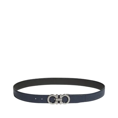 Salvatore Ferragamo/菲拉格慕 男双面可调式GANCINI皮带