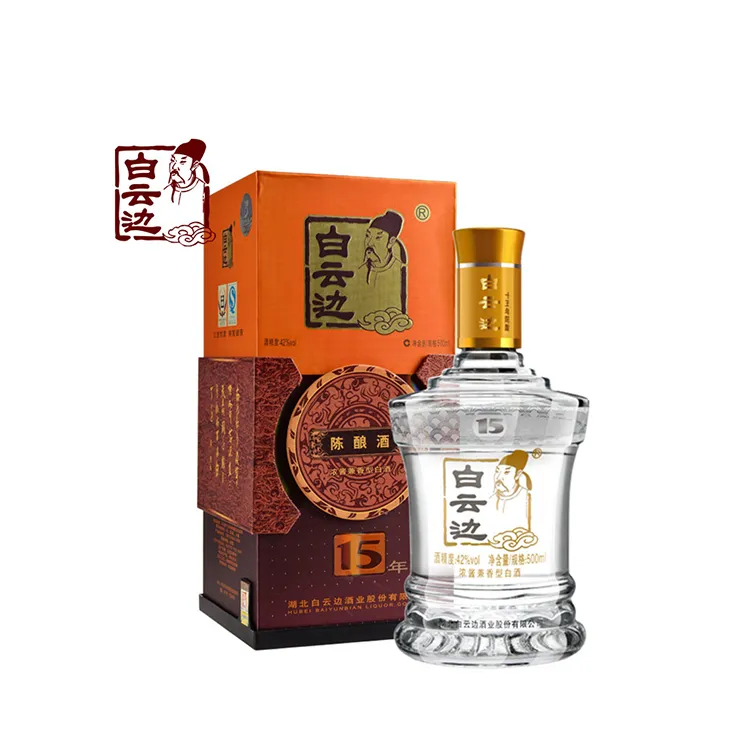白云边42度15年陈酿浓酱兼香型白酒500ml