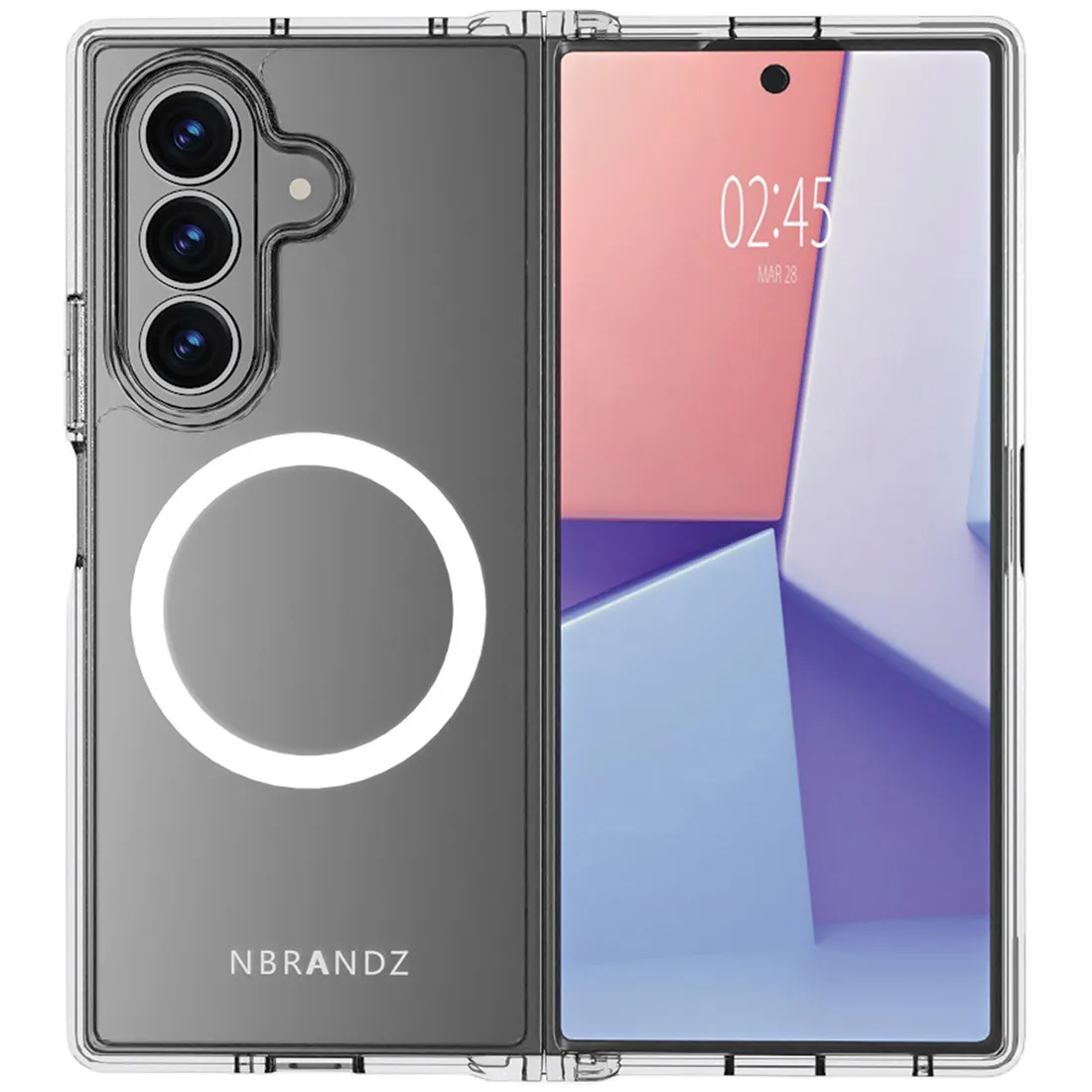 NBrandz Samsung Galaxy Z Fold7 MagClairo 磁吸防护保护壳