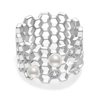 Top Grade Freshwater Pearl Ring WR00368 | BEE-LIEVE