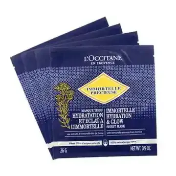 L'OCCITANE 欧舒丹腊菊活颜紧致光采精华面膜4件装