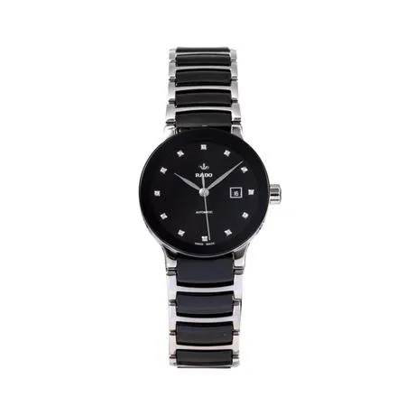 RADO 雷达晶萃系列镶钻自动机械女士腕表
