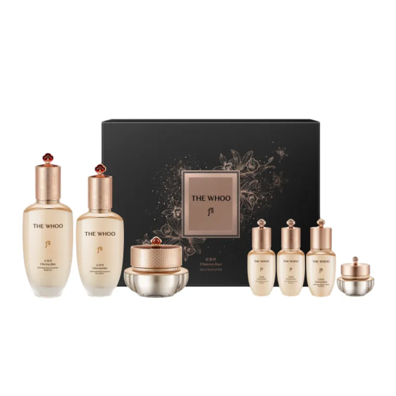 后天率丹和率提拉系列3件套礼盒 150ml+110ml+25ml*3+8ml+10ml