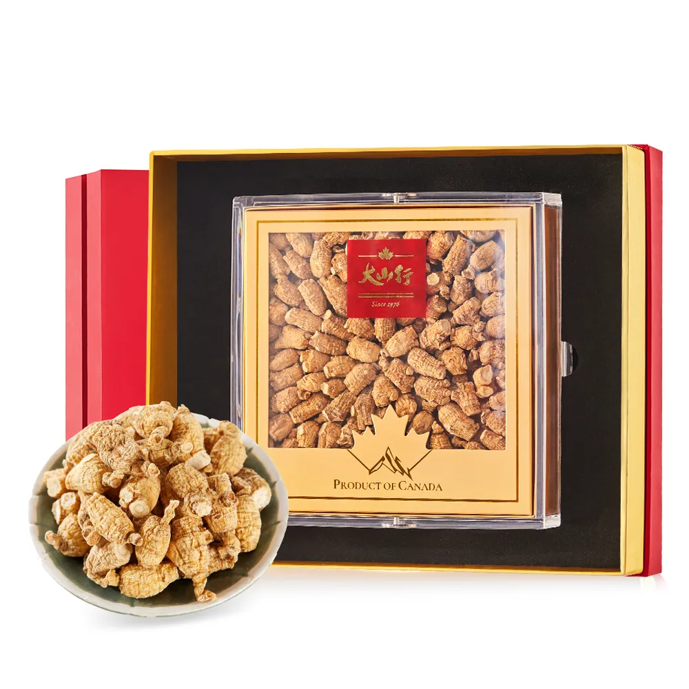 GREAT MOUNTAIN 大山行 【馈赠佳品 送贵人】西洋参 #1特级泡参227克 加拿大国家品牌认证 中秋送礼