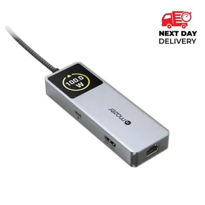 Mazer Infinite Hub Ai USB C Hub 7in1 with Smart Display