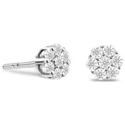 Classic Floral Gleam Studs