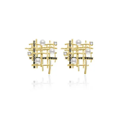 Top Grade Freshwater Pearl Earrings WE00879 | TWEED