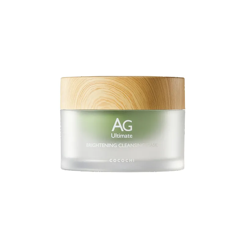 COCOCHI 蔻蔻琪 【清黑头缩毛孔 买一送一量】AG抗糖抹茶拿铁面膜 100g（白泥50g+绿膜50g）