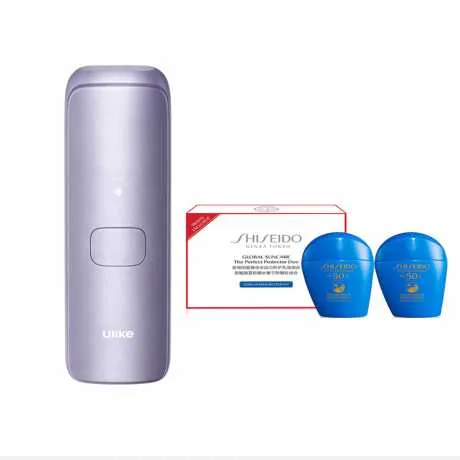 【组合商品】Ulike Air4 强脉冲光治疗仪 水晶紫【2025全新升级】*1+Shiseido 资生堂新艳阳夏臻效水动力防护乳液组合*1
