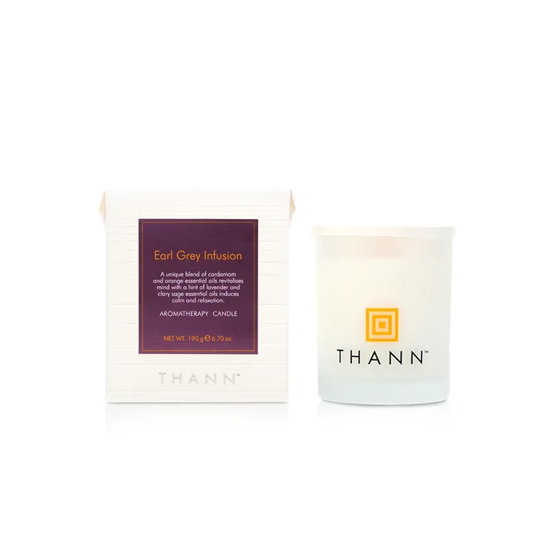 【特卖】THANN庭润迷情伯爵芳香蜡烛 190g