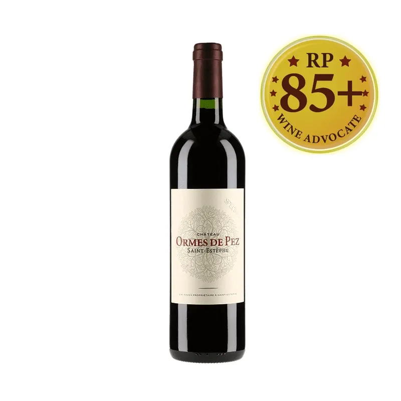 Chateau Les Ormes de Pez 榆树酒庄 法国红葡萄酒 750毫升 | Chateau Les Ormes de Pez Saint-Estephe 750ml