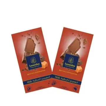【特卖】利奥尼达斯焦糖黑巧克力（双片装）