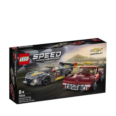 LEGO 乐高雪佛兰Corvette C8.R赛车拼插玩具