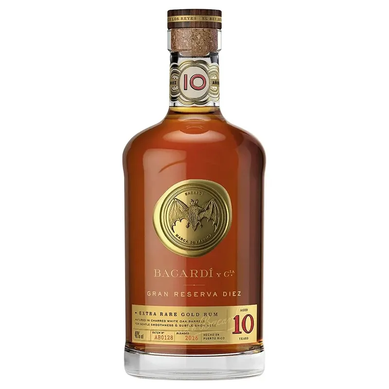 Bacardi 百加得10年兰姆酒 750毫升 | Bacardi Gran Diez 750ml