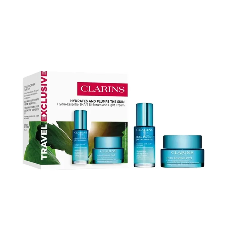 CLARINS Clarins娇韵诗水润奇肌保湿套装30ml+50ml