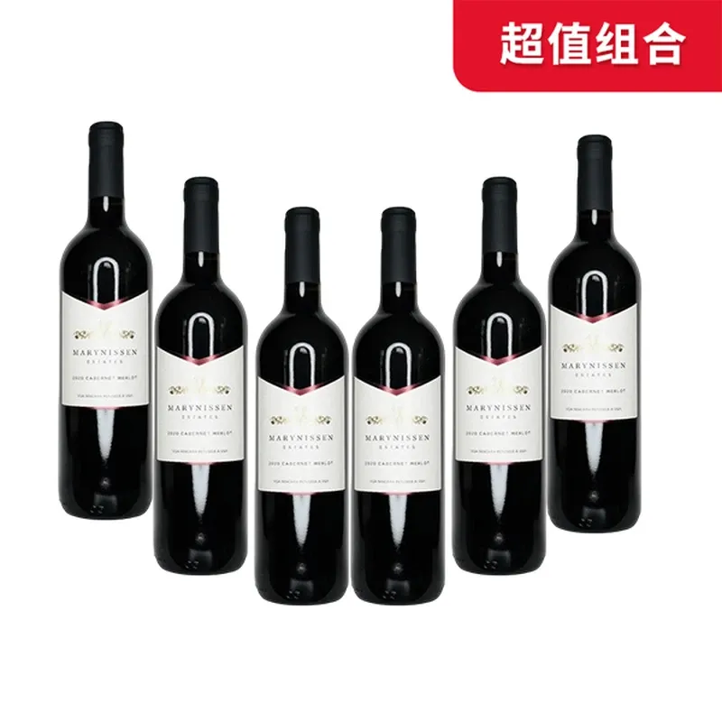 【超值组合】麦瑞尼森赤霞珠美乐六只套组
