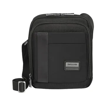 Samsonite 新秀丽 OPENROAD 2.0单肩包 KG2*09001 黑色 80%Nylon尼龙纤维+10%Polyester聚酯纤維+10%PU聚氨酯 约24 * 19 * 8.5 cm