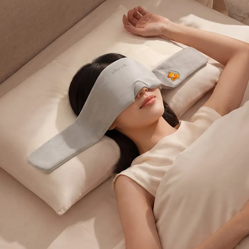 小熊 重力眼罩助眠睡眠眼罩物理褪黑素午休遮光快速睡觉神器出差缓解眼睛疲劳