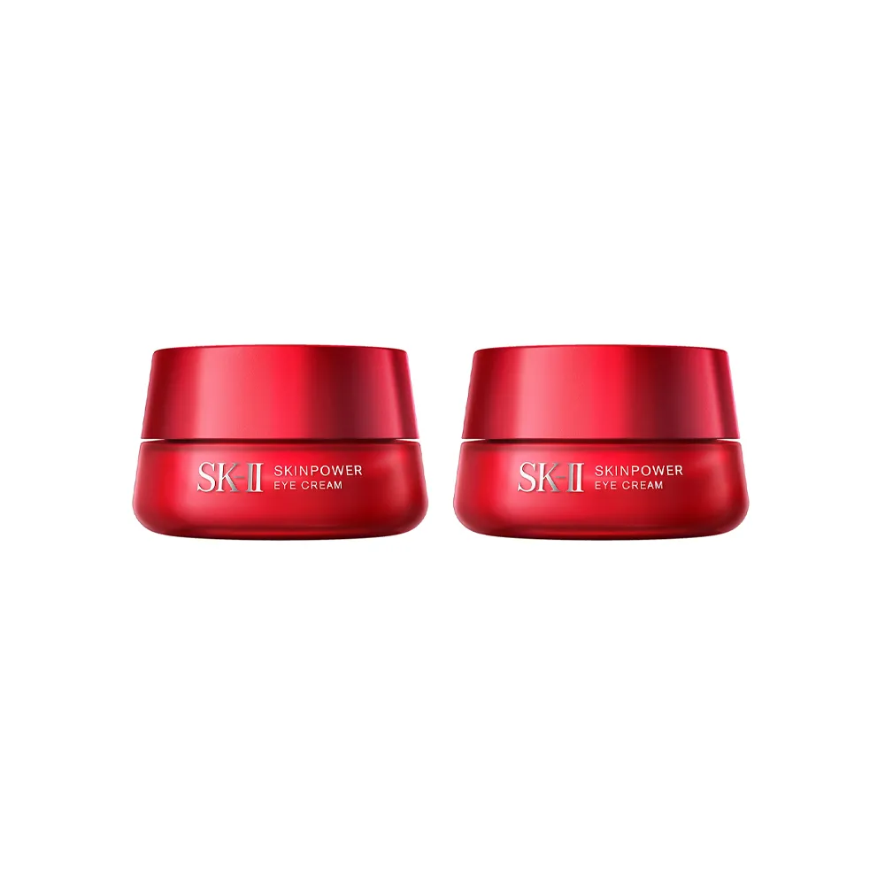  SK-II 赋能焕采大眼眼霜双瓶装【淡纹亮眸 立体紧致】紧致眼周 15g*2
