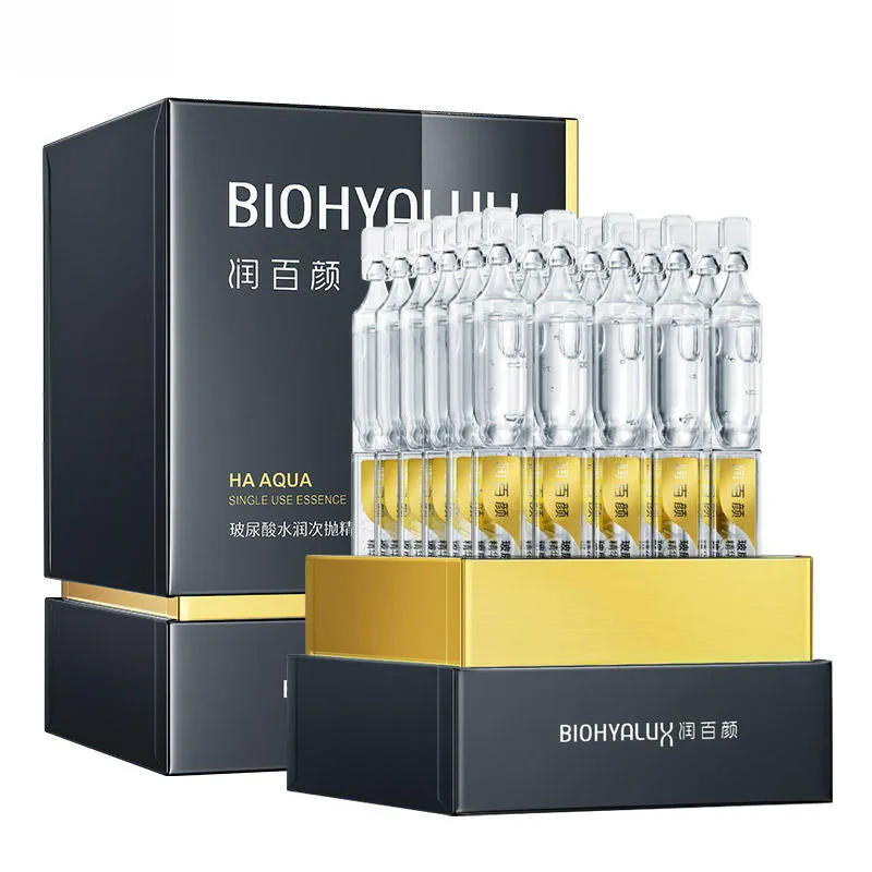 润百颜玻尿酸水润次抛精华液1.5ml*30支 商品规格:(1.5mL*30支/盒)