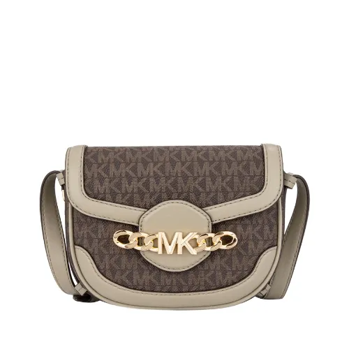 Michael Kors Hally 超小号老花斜挎包