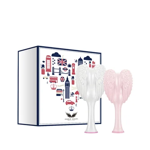 Tangle Angel 天使梳甜蜜亲子礼盒（2.0大白+2.0小粉）