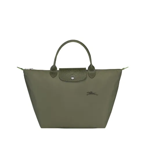 LONGCHAMP 珑骧Le Pliage Green 手提包 M