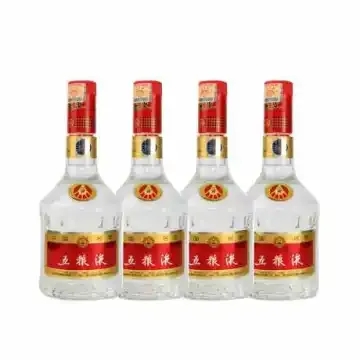 【国酿美酒】52度五粮液酒 第七代 500ml*4 500ml+500ml+500ml+500ml