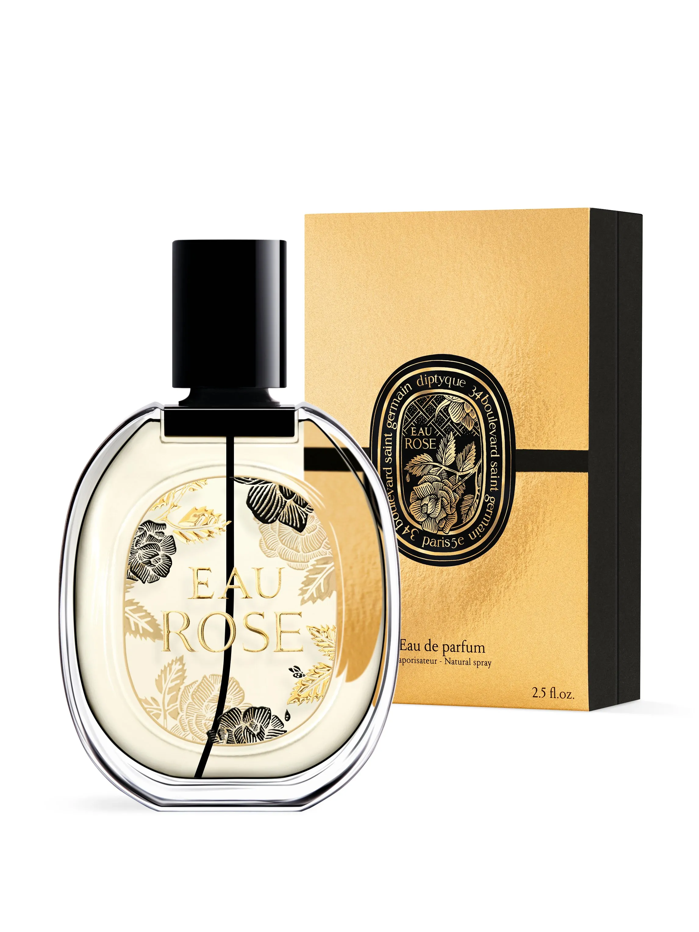 DIPTYQUE Eau Rose（玫瑰香调）- 节日版淡香精 75ml