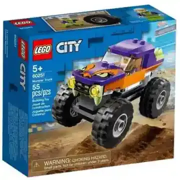 LEGO 乐高巨轮越野车拼插玩具